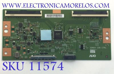 T-CON PARA MONITOR LG / NUMERO DE PARTE 5531M06C01 / 32M04 C08 CTRL / PANEL M315QVN01.0 / DISPLAY M315QVR01.0 / MODELO 32UN500-WA.AUSUMSN